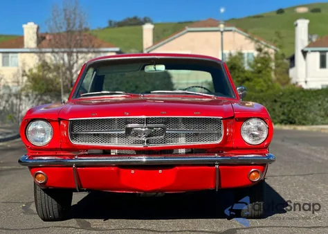 1965 Ford Mustang 2D из США, поврежденный, VIN 5R07C215572